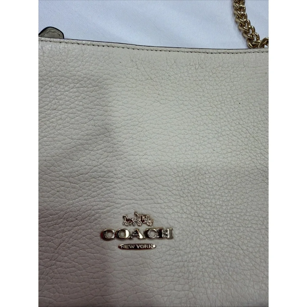 Coach Klare Crossbody Bag In Signature Leather Cream‎